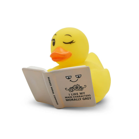 Punchkins - “I Like My Main Characters Morally Grey” Rubber Duck