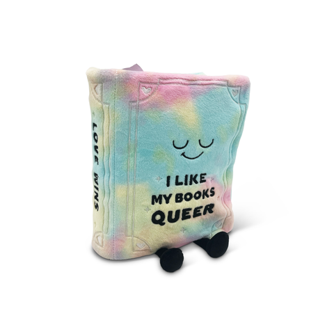 Punchkins - "I Like My Books Queer" Book Plush
