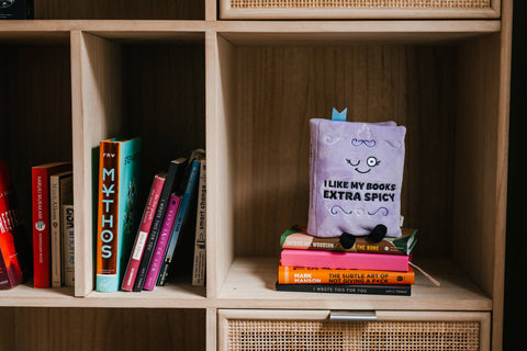 Punchkins -"I Like My Books Extra Spicy" Book Plush
