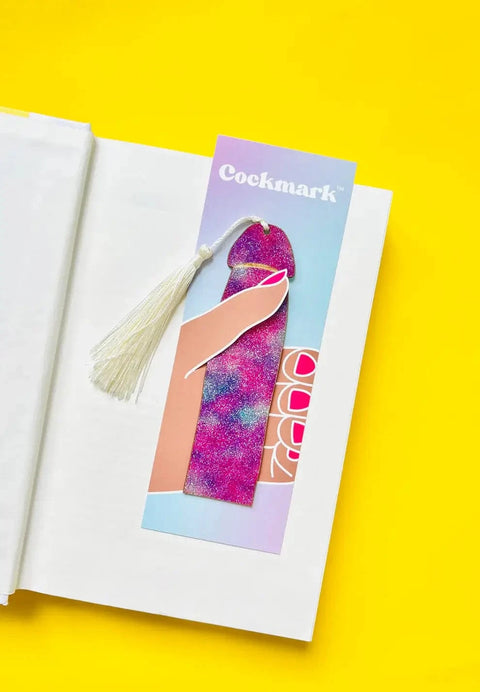 Glitter Cockmark™ Bookmark