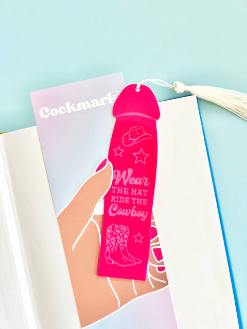 Cockmark - Ride the Cowboy Cockmark™ Bookmark