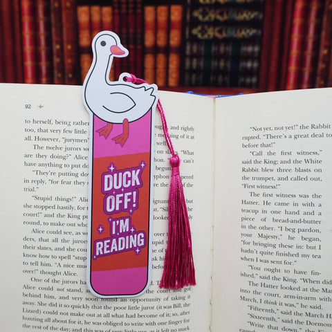 Punchkins - “Duck Off, I’m Reading” Bookmark