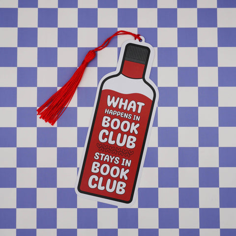 Punchkins - “What Happens in Book Club Stays in Book Club” Bookmark