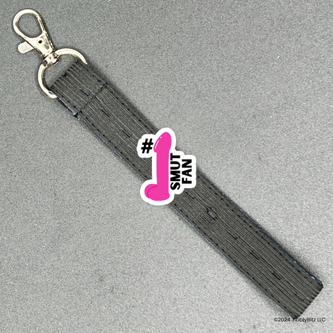 Bookish Gift - Romance Reader Bit Charm - No 1 Smut Fan Charm