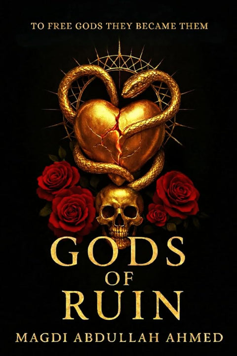 Gods of Ruin: A Dark Romantasy: A Covenant with Gods, a War of Humans, and Love That Refuses to Break (Gods of Ruin Saga) cover image