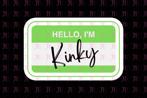 Bookish Gift - Romance Reader Bit Charm - Hello, I'm Kinky Charm
