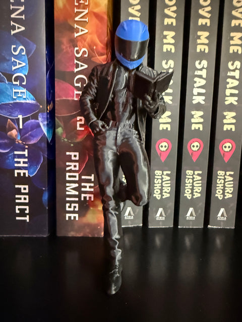 Biker Reader | Reading Shelf Buddy | Modded Maker Mayhem