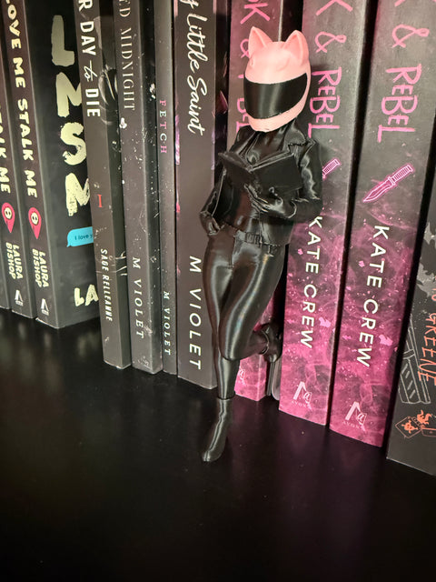Biker Reader | Reading Shelf Buddy | Modded Maker Mayhem