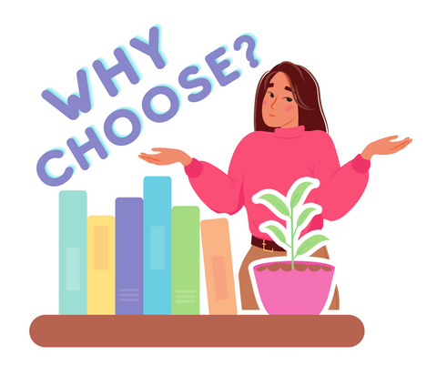 Bookish Gift - Romance Reader Sticker - Why Choose Sticker