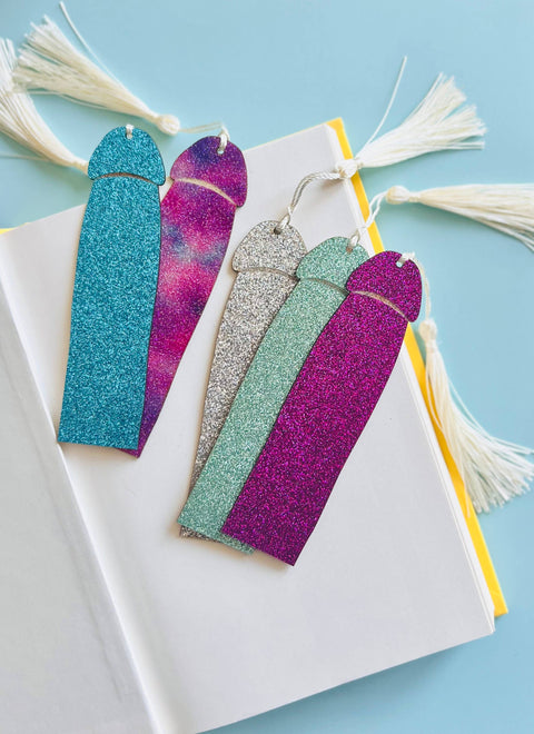 Glitter Cockmark™ Bookmark