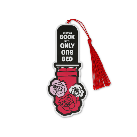 Punchkins - “I Love a Book With Only One Bed” Bookmark