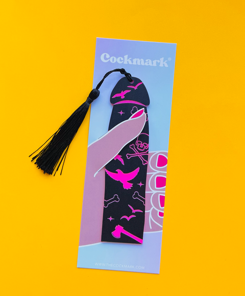 Cockmark - Blackbird Cockmark Bookmark