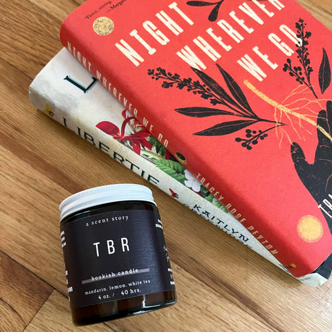 A Scent Story Candle Co - TBR (To Be Read) -  Bookish Candle | Book Themed Candle