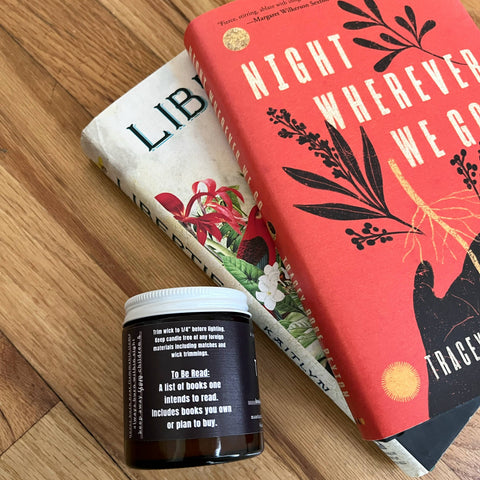 A Scent Story Candle Co - TBR (To Be Read) -  Bookish Candle | Book Themed Candle