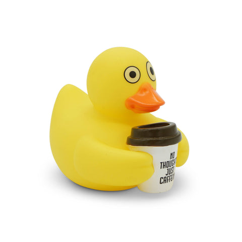 Punchkins - “No Thoughts. Just Caffeine” Rubber Duck