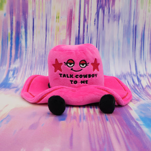 Punchkins - "Talk Cowboy to Me" Pink Cowboy Hat Plush