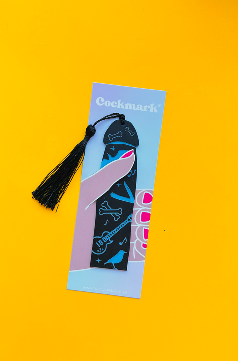 Cockmark - Blackbird Cockmark Bookmark