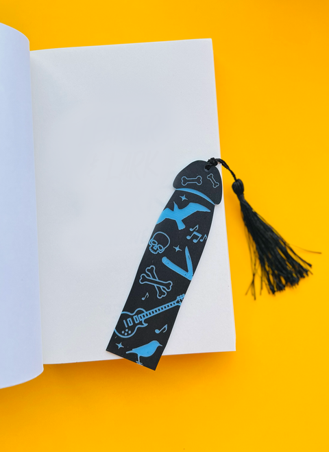 Cockmark - Blackbird Cockmark Bookmark