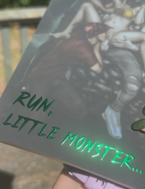 Ours for Halloween: A Dark Monster Romance Novella | NSFW foil cover (Darkly Depraved Monsters)