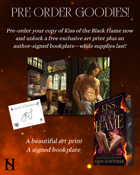 Kiss of the Black Flame | The Bookbinder's Bargain