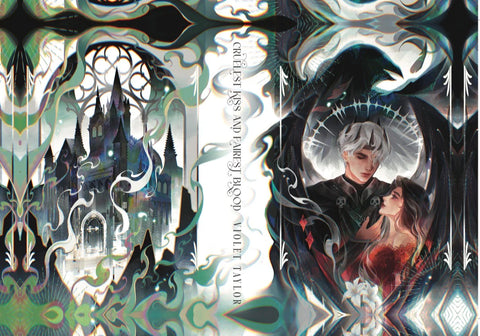 Cruelest Kiss and Fairest Blood |  A Dark Fairytale Reimagining | Character Art Cover