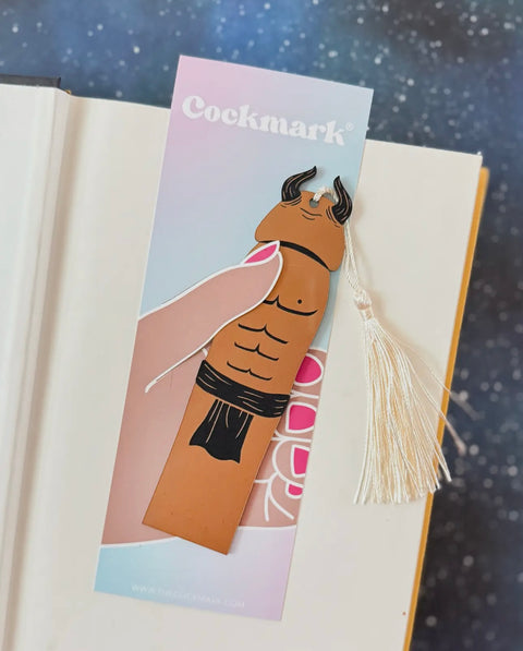 Cockmark - Minotaur Cockmark Bookmark
