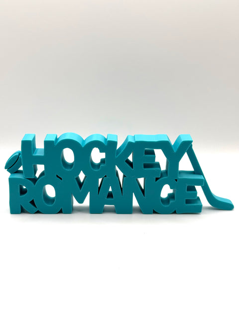 Hockey Romance | Bookshelf Decor
