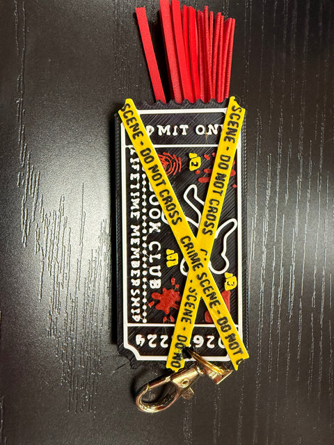 Bookish Ticket Key Chains