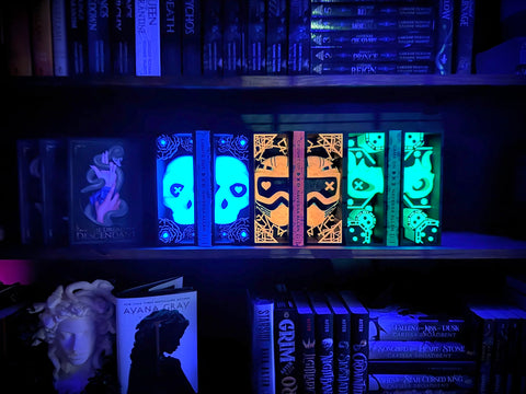 Into The Darkness Series | Glow Book Nook Collection | Modded Maker Mayhem