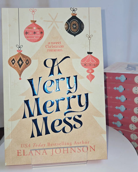 A Very Merry Mess Special Edition Paperback | A Sweet Christmas RomCom