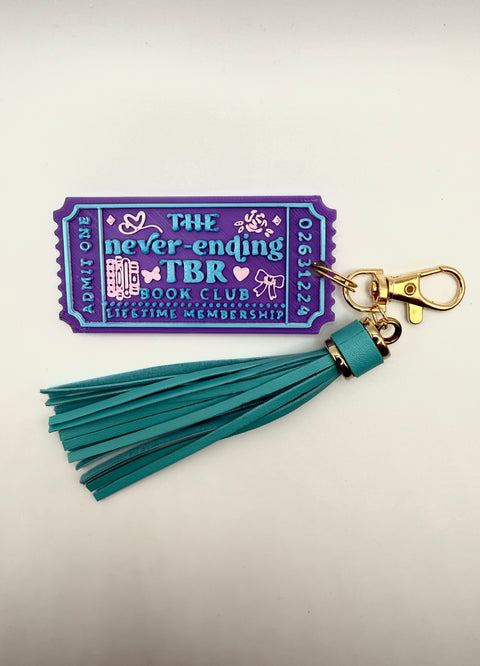 Bookish Ticket Key Chains | Modded Maker Mayhem