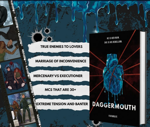 Daggermouth |  A Dark Dystopian Romance | Heart