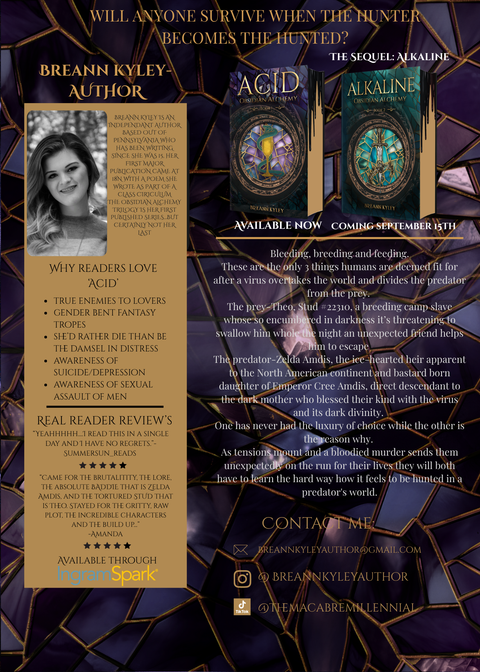 Acid | Obsidian Alchemy | Book One | Special Edition Hardback
