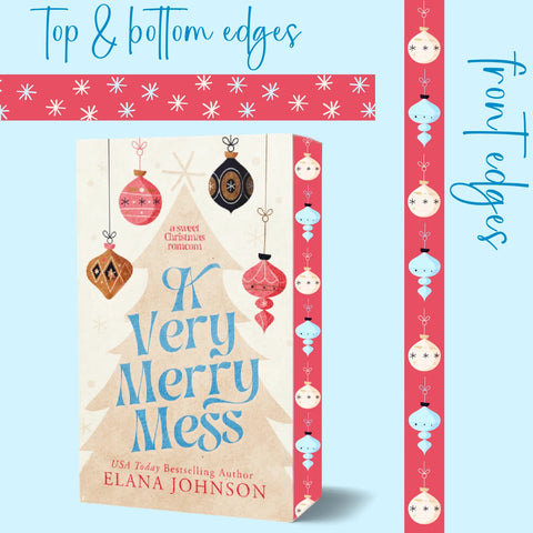 A Very Merry Mess Special Edition Paperback | A Sweet Christmas RomCom