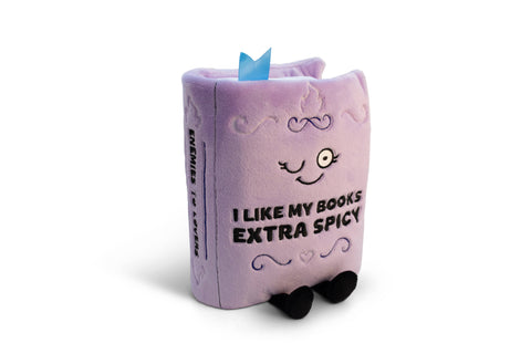 Punchkins -"I Like My Books Extra Spicy" Book Plush