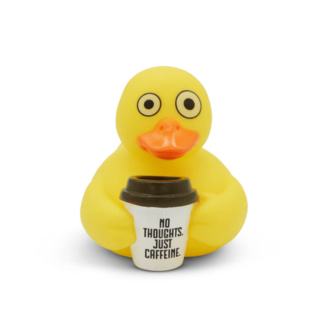 Punchkins - “No Thoughts. Just Caffeine” Rubber Duck