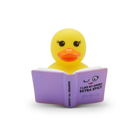 Punchkins - “I Like My Books Extra Spicy” Rubber Duck