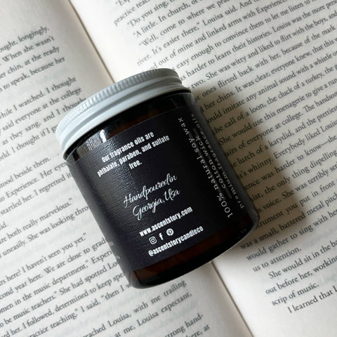 A Scent Story Candle Co - TBR (To Be Read) -  Bookish Candle | Book Themed Candle