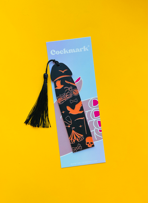 Cockmark - Blackbird Cockmark Bookmark