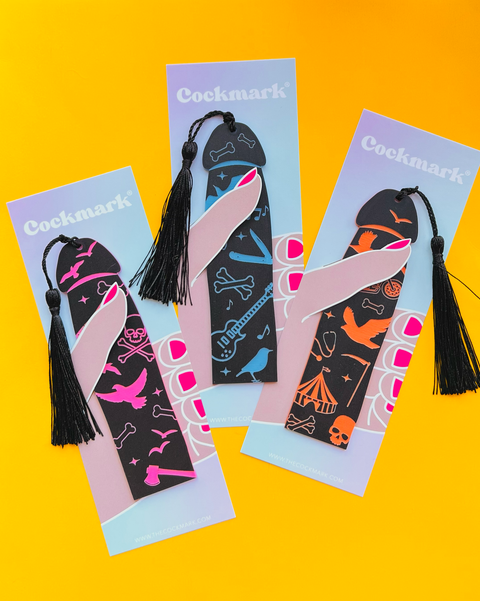 Cockmark - Blackbird Cockmark Bookmark