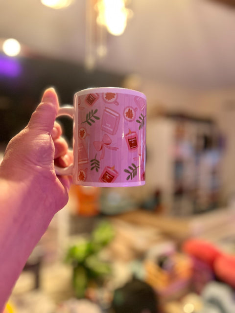Bookish Bliss Mug – 11 oz Ceramic Mug for Readers & Cozy Souls
