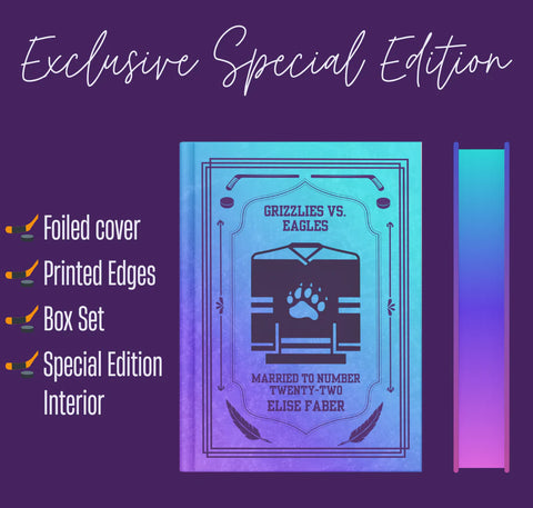 Grizzlies vs Eagles LIMITED EDITION (FOIL + SPRAYED EDGES PAPERBACK)